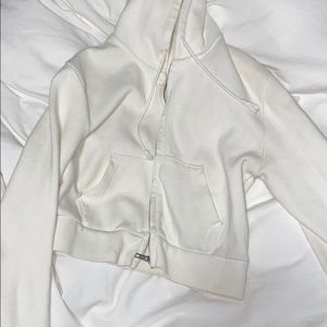 Brandy Melville cropped zip up